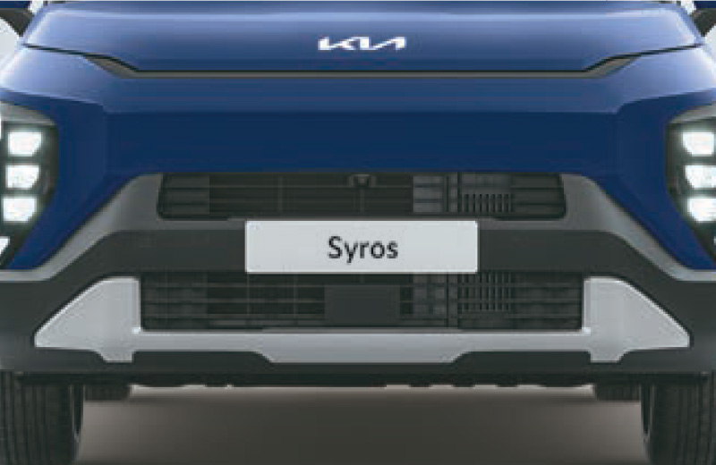 Kia Syros futuristic exterior design